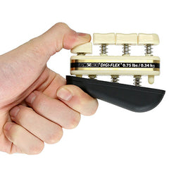 CanDo® Digi-Flex hand exerciser - Tan, xx-light - Finger (0.75 lbs.) / hand (2.5 lbs.)