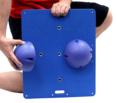 14" x 18" wobble/rocker board - 2.5" height - blue