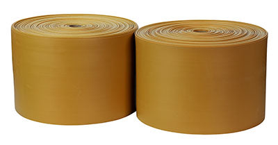 CanDo® Sup-R Band Latex-Free Exercise Band - Twin-Pak - 100 yard - (2 - 50-yard boxes) - Gold