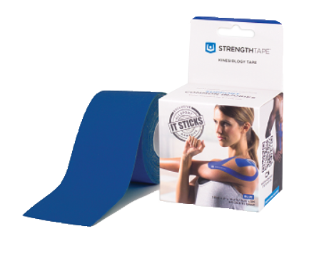 StrengthTape® Kinesiology Tape 5M Uncut Roll Royal Blue