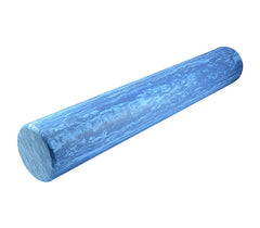 CanDo® Foam Roller - Blue EVA Foam - Extra Firm - 6 x 36 inch - Round