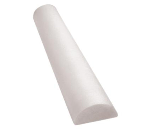 CanDo® Foam Roller - Full-Skin - White PE Foam