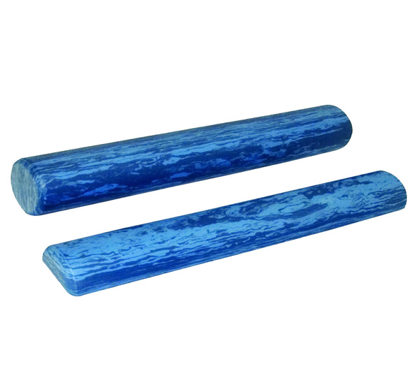 CanDo® Foam Roller - Blue EVA Foam - Extra Firm