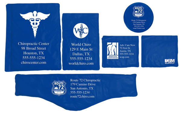 DSM Supply® Personalized Reusable Vinyl Cold Packs