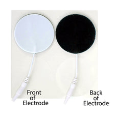 2 in. Round - White Foam Top Electrodes Case of 20 (4/pk)