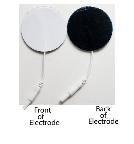 1.25 in. Round - White Foam Top Electrodes Case of 20 (4/pk)