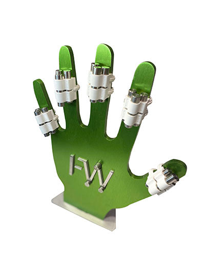 FingerWeights™ Finger Exerciser - 5-Finger Set, White