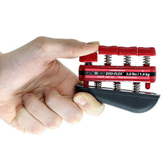 CanDo® Digi-Flex hand exerciser - Red, light - Finger (3.0 lbs.) / hand (10.0 lbs.)