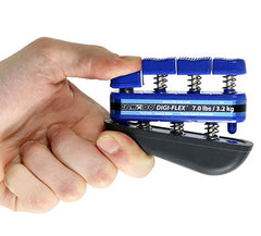 CanDo® Digi-Flex hand exerciser - Blue, heavy - Finger (7.0 lbs.) / hand (23.0 lbs.)