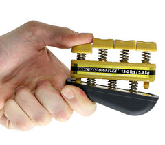 CanDo® Digi-Flex hand exerciser - Gold, xxx-heavy - Finger (13.0 lbs.) / hand (45.0 lbs.)
