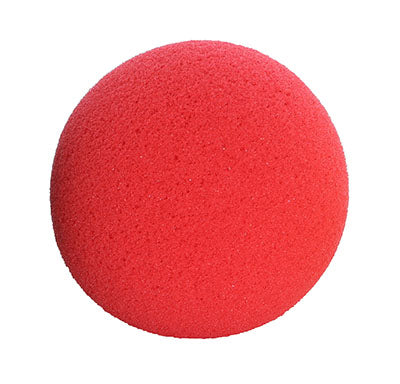 CanDo® Memory Foam Squeeze Ball - 2.5 in. diameter - Red, easy