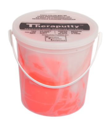 CanDo® Theraputty Exercise Material - 5 lb - Red - Soft