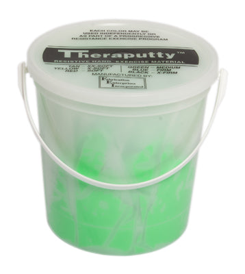 CanDo® Theraputty Exercise Material - 5 lb - Green - Medium