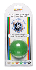CanDo® Gel Squeeze Ball - Standard Circular - Green - Medium