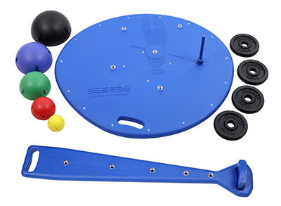 Professional Board, 5-Ball Set with Rack, 2 Weight Rods with Weights