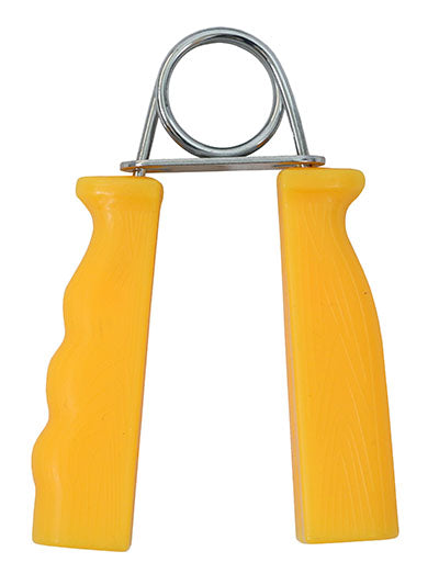 CanDo® Ergonomic Hand Grip, Pair - Yellow, x-light - 3 Lbs.