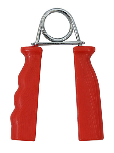 CanDo® Ergonomic Hand Grip, Pair - Red, light - 6 Lbs.