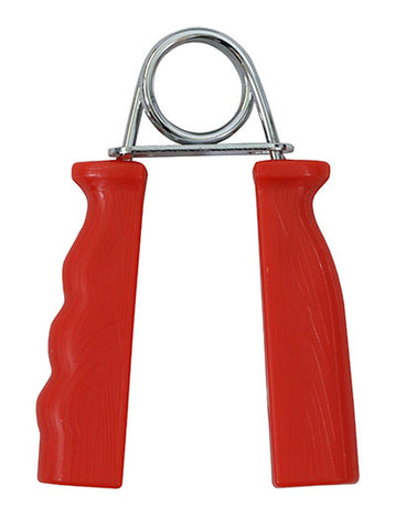 CanDo® Ergonomic Hand Grip, Pair - Red, light - 6 Lbs.