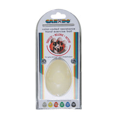 CanDo® Gel Squeeze Ball - Large Cylindrical - Tan - XX-Light