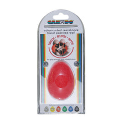 CanDo® Gel Squeeze Ball - Large Cylindrical - Red - Light