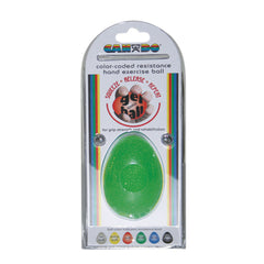 CanDo® Gel Squeeze Ball - Large Cylindrical - Green - Medium