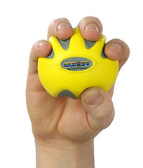 CanDo® Digi-Squeeze hand exerciser - Small - Yellow, x-light