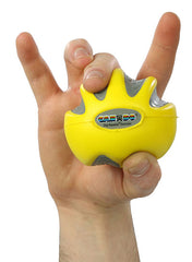 CanDo® Digi-Squeeze hand exerciser - Medium - Yellow, x-light