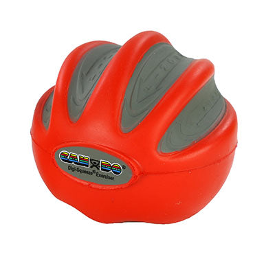 CanDo® Digi-Squeeze hand exerciser - Medium - Red, light