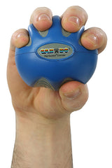 CanDo® Digi-Squeeze hand exerciser - Medium - Blue, firm