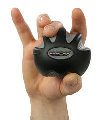 CanDo® Digi-Squeeze hand exerciser - Medium - Black, x-firm