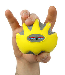 CanDo® Digi-Squeeze hand exerciser - Large - Yellow, x-light