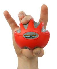 CanDo® Digi-Squeeze hand exerciser - Large - Red, light