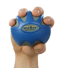 CanDo® Digi-Squeeze hand exerciser - Large - Blue, firm