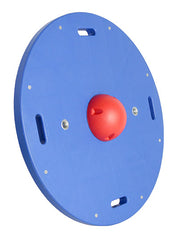16" circular wobble/rocker board - 1.5" height - red