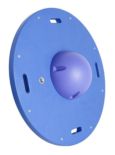 16" circular wobble/rocker board - 2.5" height - blue