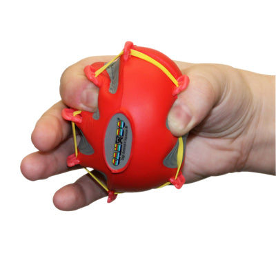 CanDo® Digi-Extend n' Squeeze Hand Exercisers - Small - Red, light