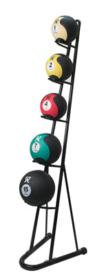 CanDo® Plyometric Ball Rack - 5-ball Capacity - Vertical