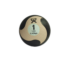 CanDo® Firm Medicine Ball - 8 in. Diameter - Tan - 1 lb.