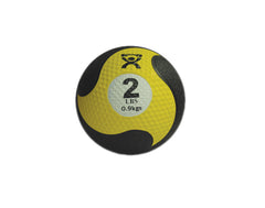 CanDo® Firm Medicine Ball - 8 in. Diameter - Yellow - 2 lb.