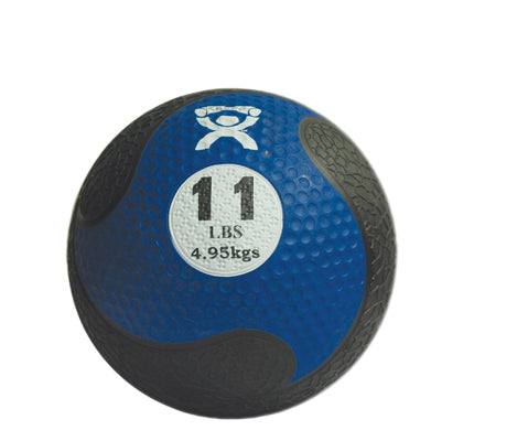 CanDo® Firm Medicine Ball - 9 in. Diameter - Blue - 11 lb.