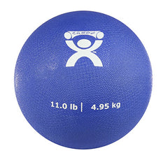 CanDo® Soft Pliable Medicine Ball - 7 in. Diameter - Blue - 11 lb.