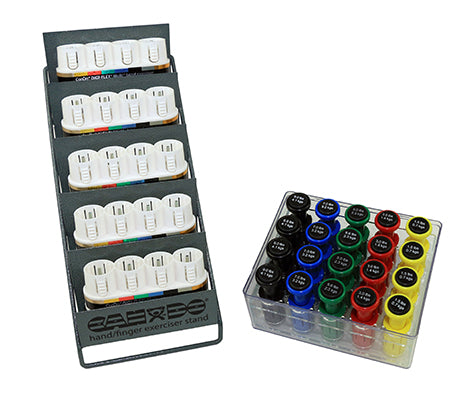 CanDo® Digi-Flex Multi Small Clinic Pack, Standard (5 bases plus 20 button set w/rack)