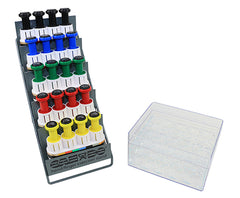 CanDo® Digi-Flex Multi Small Clinic Pack, Standard (5 bases plus 20 button set w/rack)