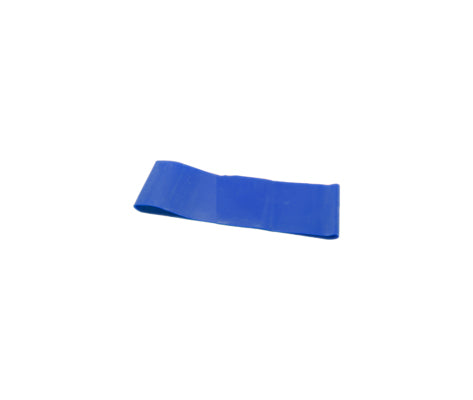 CanDo® Band Exercise Loop - 10 in. Long - blue - heavy, 10 each