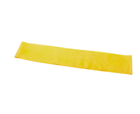 CanDo® Band Exercise Loop - 15 in. Long - Yellow - x-light, 10 each