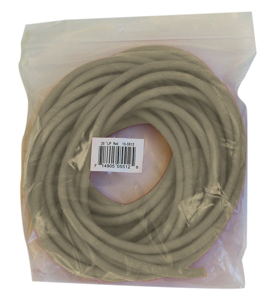 CanDo® Low Powder Exercise Tubing - 25 foot roll - Tan - xx-light