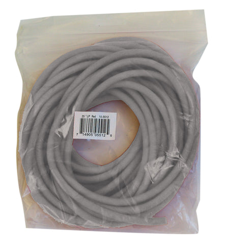 CanDo® Low Powder Exercise Tubing - 25 foot roll - Silver - xx-heavy