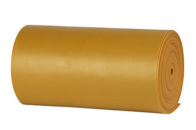 CanDo® Sup-R Band Latex-Free Exercise Band - 6-Yard Roll - Gold - xxx-heavy