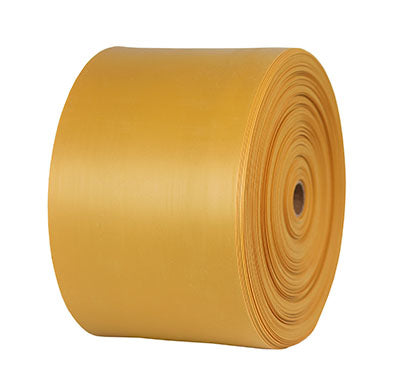 CanDo® Sup-R Band Latex-Free Exercise Band - 50-Yard Roll - Gold - xxx-heavy