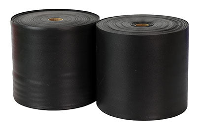 CanDo® Sup-R Band Latex-Free Exercise Band - Twin-Pak - 100 yard - (2 - 50-yard boxes) - Black